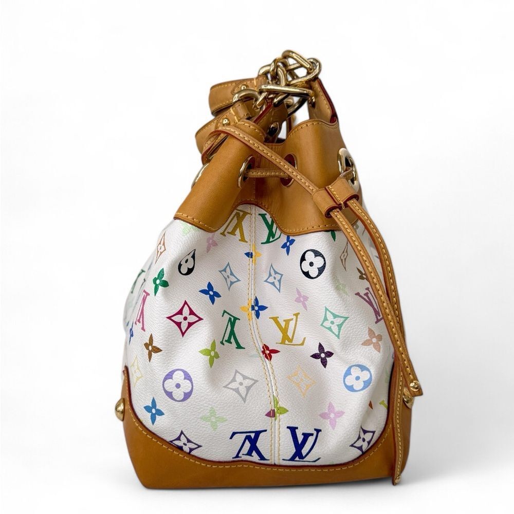 LOUIS VUITTON Murakami White Multicolor Ursula Bag - Picture 4 of 15